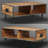 Solid Wood Coffee Table-1144208640