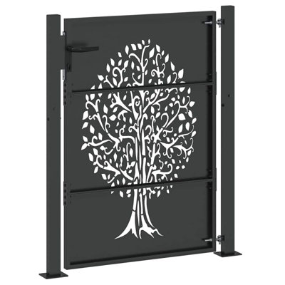 Double Gate with Lock