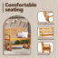 Solid Wood Outdoor Bench