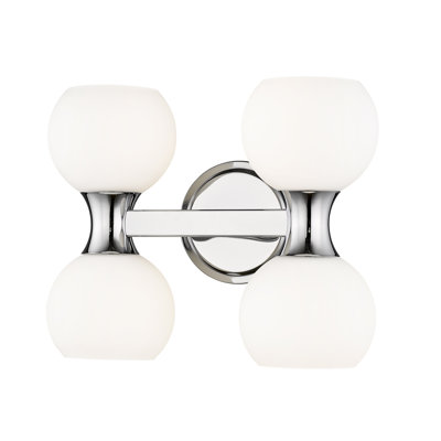 Éclairage pour salle de bain 4 lumières Naudain