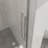 Frameless Shower Door, 60" W x 72" H Silent Sleek Sliding Glass Door, 1/4" (6mm) Thick Tempered Clear Glass with Easy-clean Coating, Heavy-Duty 304 Stainless Steel, Chrome