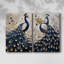 ANIMALS Series CCXXVII - Toile tendue avec châssis de qualité supérieure - Prêt à être accroché