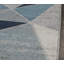 Tapis bleu indigo Kaia-580484241