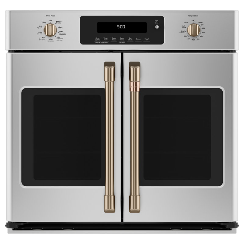 French Door Wall Oven Handle Kit, Brushed Bronze