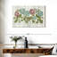 Harnek, rangée vibrante d'hortensias sur bois-106428074