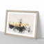 Fog over Woodland - Picture Frame Painting Print-56854106-56854105