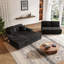 Canapé convertible combiné en forme de U, canapé moderne confortable de grande taille à 4 places-611326517
