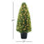 Primrue Pre-Lit Artificial Upright Juniper-48384956