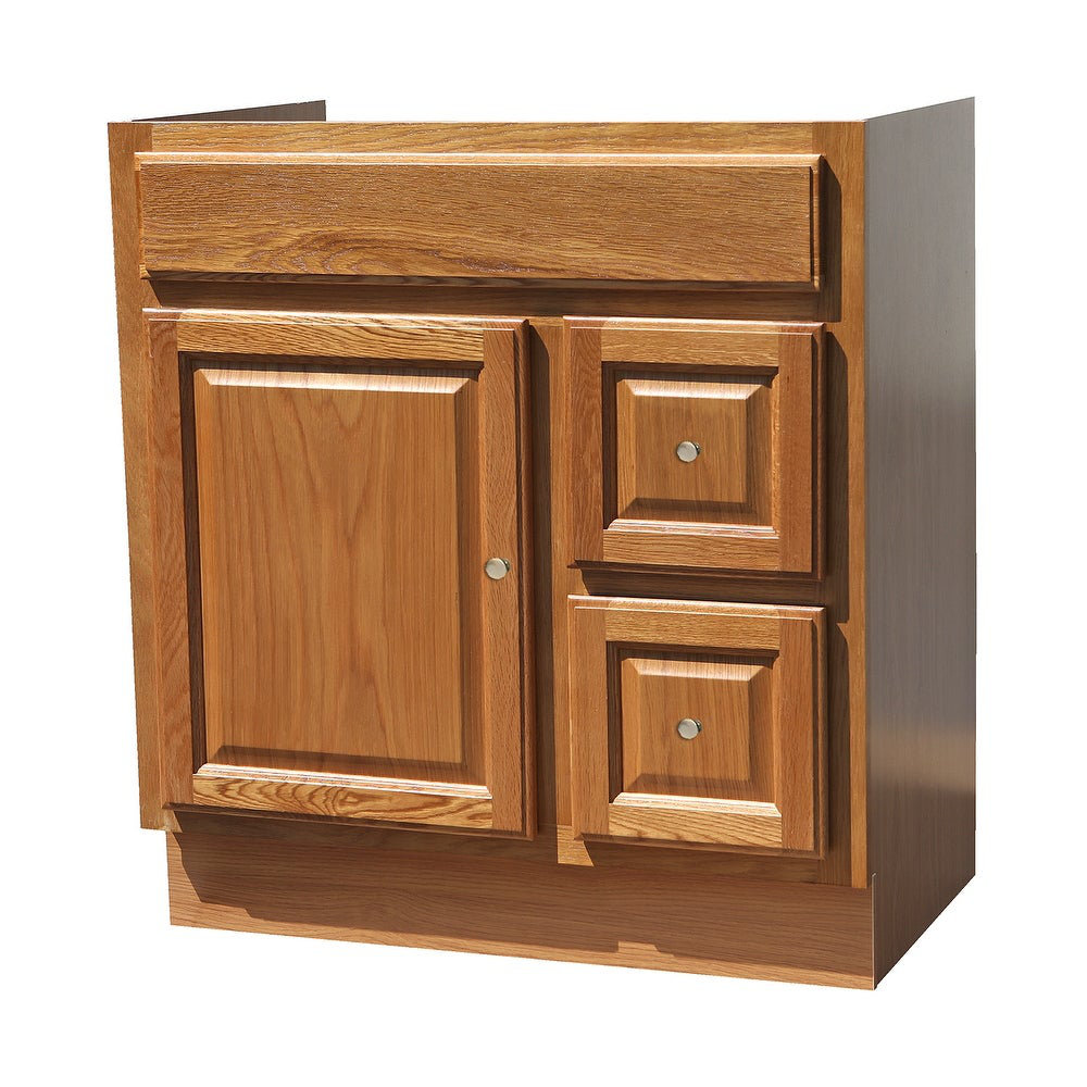 GCC 24'' Golden Oak Bathroom Vanity Base Wayfair