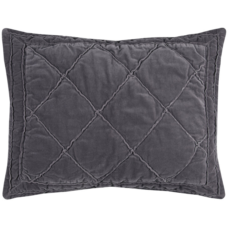 Collin Cotton Geometric Sham, King