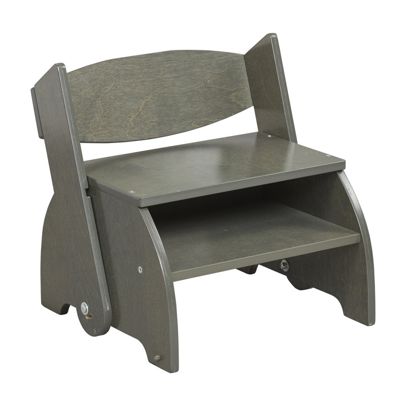 Escabeau ECR4Kids, Gris délavé