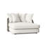 Bali Wicker 57"-Wide Patio Daybed With Cushions-66445022