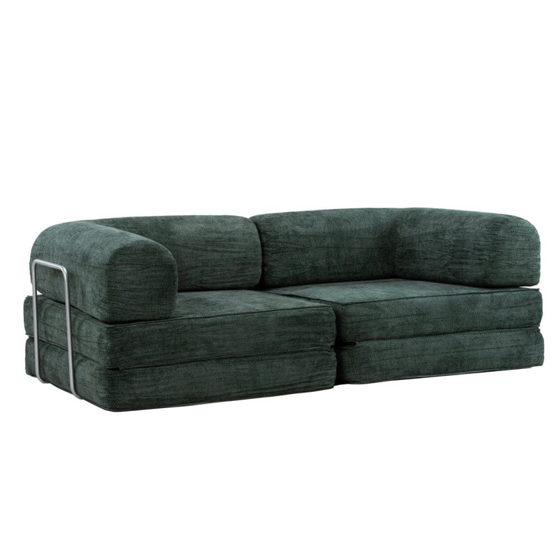 Upholstered, Dark Green