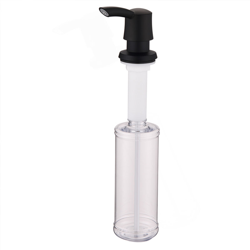 Kitchen Soap Dispenser, Matte Black