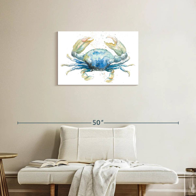 Brampt Cangrejo Azul Square, 20" H x 30" W