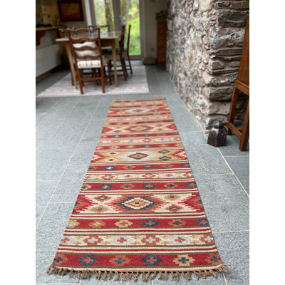 Siglinde Striped Wool Hand Woven Area Rug