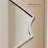 Airius Decorative Scalloped Bathroom Vanity Mirrors, Arched Wall Mirror-1559797669-1559797665