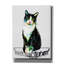 «Watercolor Cat On Table E» par Jean Plout, art mural sur toile-650784792