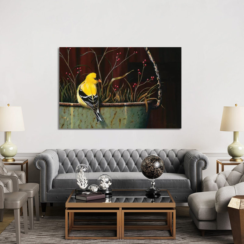 «Yellow Bundle of Joy» par Camille Engel, reproduction de photo sur toile tendue, H 8 po x l 12 po x P 0,75 po