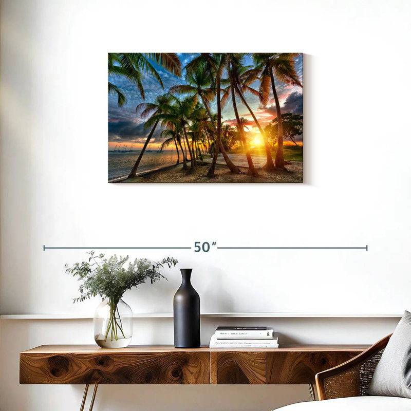 Gillard Anse Champagne Gillard coucher de soleil, H 20 po x l 30 po