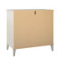 Commode 2 tiroirs avec bureau coulissant