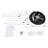 9 - Light Matte Black LED Pendant