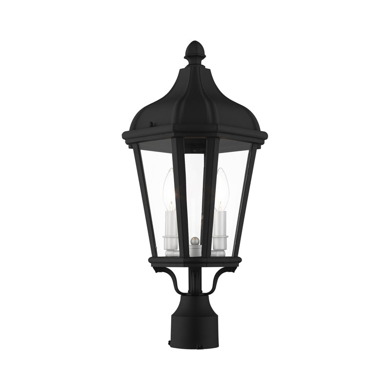 Anguel Transparent Lantern Head, Textured Black