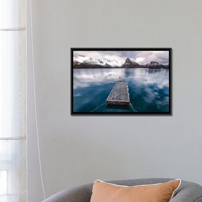« lofoten pilier » par andreas stridsberg, reproduction d’impression sur toile tendue