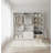 Kalinikos Freestanding Walk in Wood Closet System-643292038