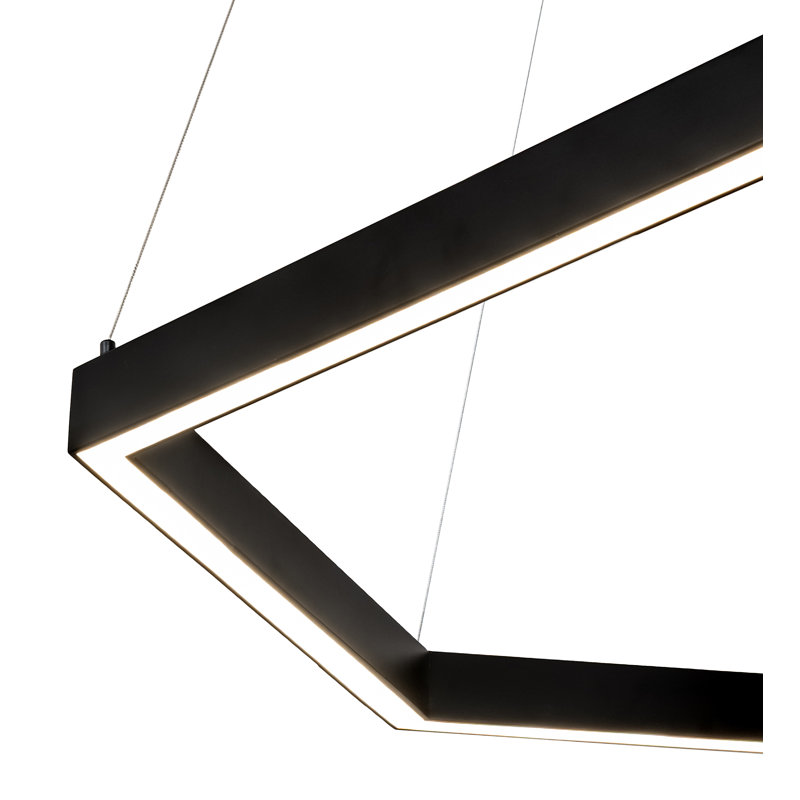 60" Wide Anillo Hexagon Pendant