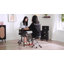 Table de manucure pliante avec roues verrouillables et sac-58021621
