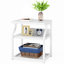 Wirrida 49.9cm W Steel Bedside Table-310670044