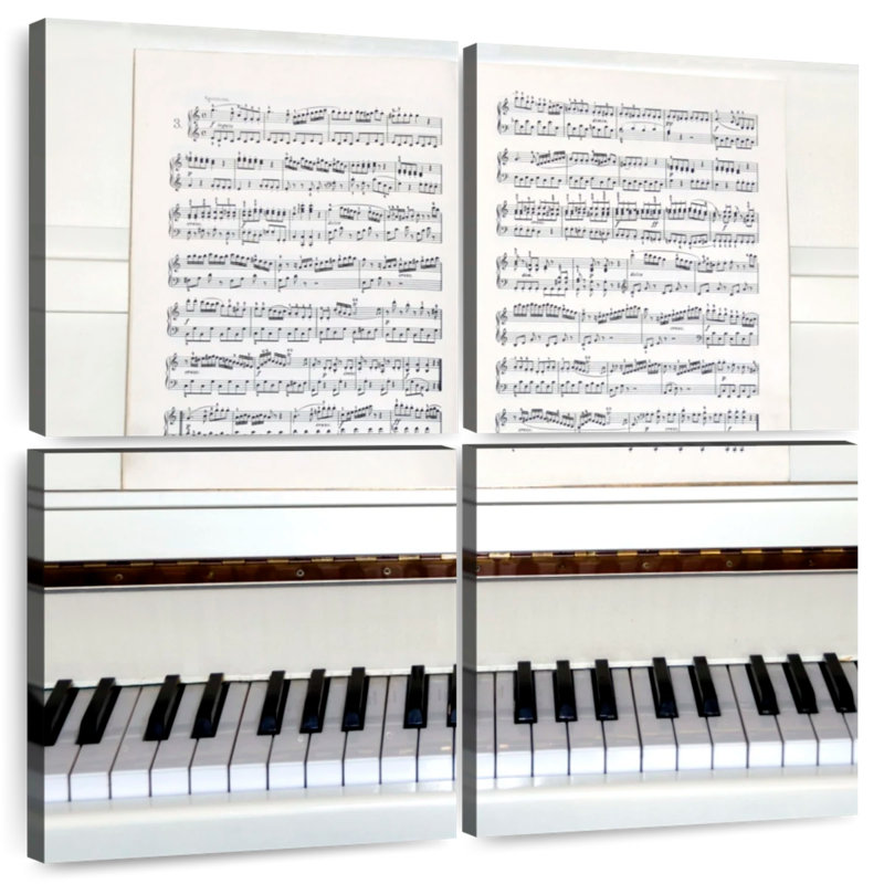 Abarca Piano Lesson, H 26 po x l 26 po
