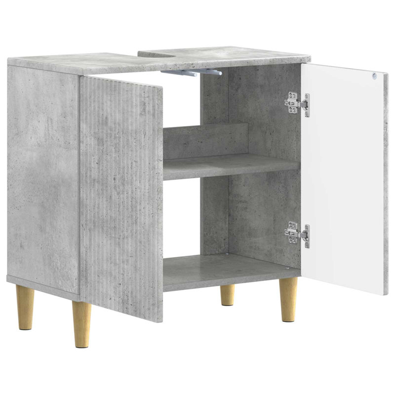 Under Sink Cabinet, Concrete Grey