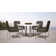 Del Mar Outdoor Round Dining Table