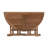 Jamer Round Teak Outdoor Dining Table , 48'' in. W 48'' in. D