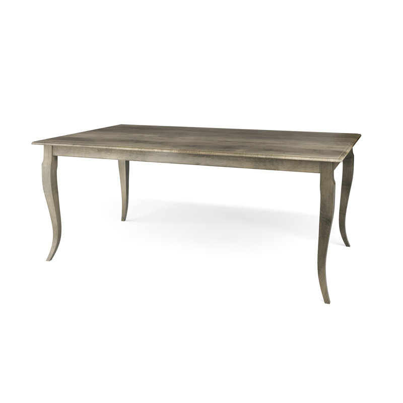 Alexeus Maple Solid Wood Dining Table, Nantucket, 42" W x 80" L