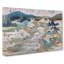 Flowering Cherry Trees by Katsushika Hokusai - Wrapped Canvas-55363950