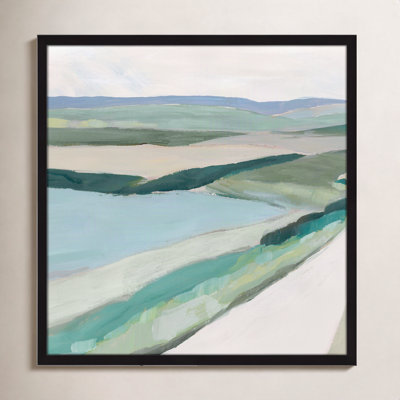 Wolfdale "Fields of Green I" Print by Ian C