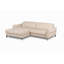 Manchester Leather Corner Sofabed with Adjustable Headrests and Storage-738133032-738133038