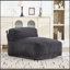 Fauteuil à billes avec repose-pieds en mousse-130604469