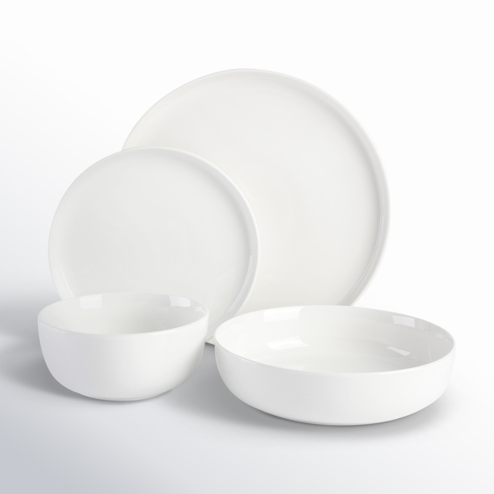 Gibson Home Oslo 16 Piece Dinnerware Set & Reviews | Birch Lane