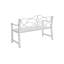 Banc de jardin extérieur