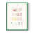 Cadre simple vert