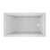 Solna™ Chromatherapy 66" x 36" Drop in Whirlpool Bathtub