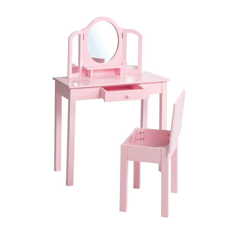 Kids Vanity Set with Mirror