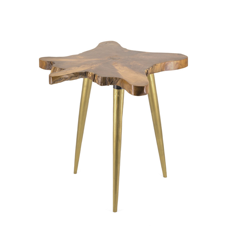 Solid Wood End Table