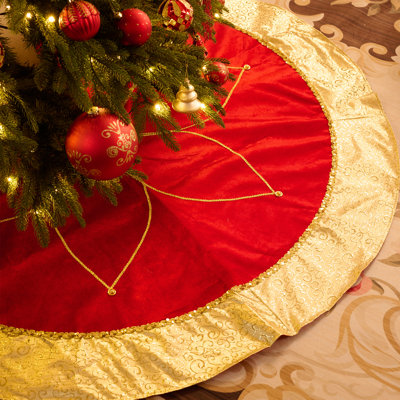 Jupe d'arbre de Noël Valery Madelyn