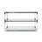 Mebane 47.5'' Glass Top Console Table
