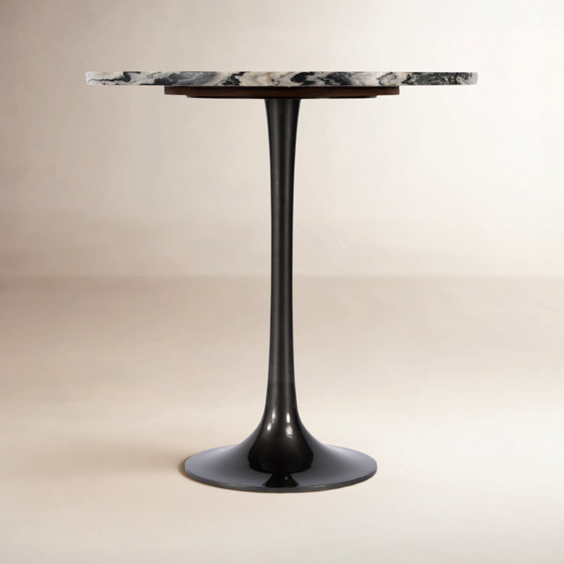 Paxton Round Marble Side Table